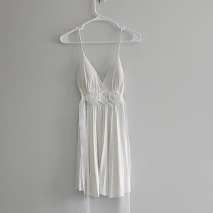 a'gaci Elegant White Dress